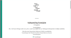 Desktop Screenshot of carl-loewe-gesellschaft.de