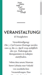 Mobile Screenshot of carl-loewe-gesellschaft.de